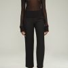 Bottoms BRANDON MAXWELL | The Cropped Trouser In Black