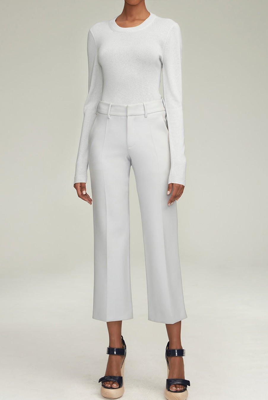 Knitwear BRANDON MAXWELL | The Eleanor Crewneck In Sky Blue