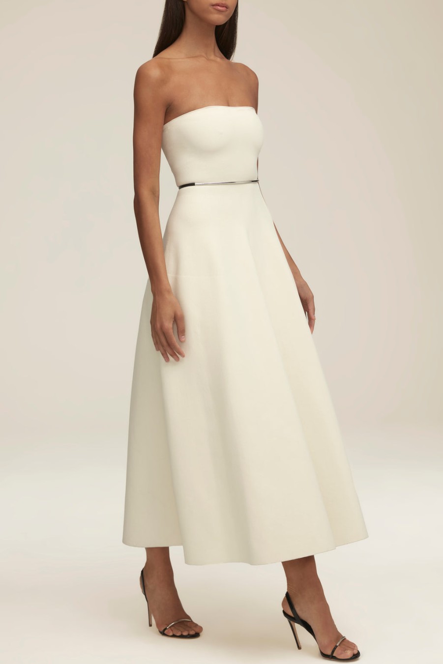 Knitwear BRANDON MAXWELL | The Berry Dress In Ivory