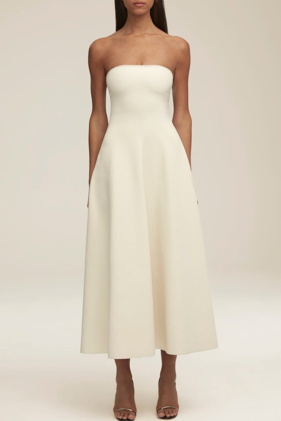 Knitwear BRANDON MAXWELL | The Berry Dress In Ivory