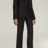 Blazers BRANDON MAXWELL | The Larsa Jacket In Black